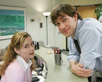 Jim and Pam from The Office