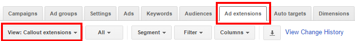 adwords-callout-extensions