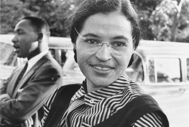 Rosa Parks and Martin Luther King