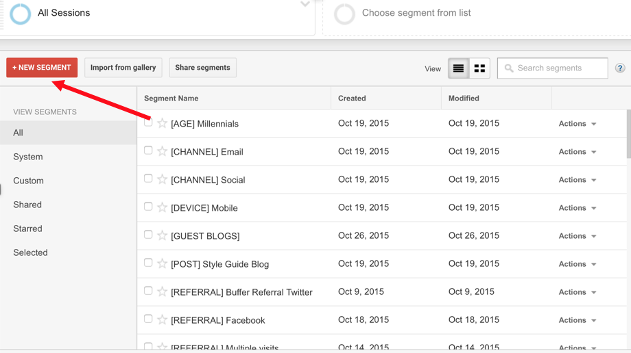 Create Segments 4