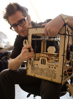 Bre Pettis, co-founder of MakerBot Industries 