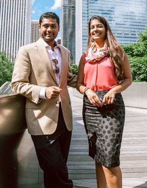 ContextMedia Rishi Shah (left) Shradha Agarwal