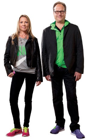 A nike program helped Alexandra O'Leary and Rich Schmelzer of GeoPalz step in a new direction.