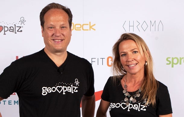 A nike program helped Alexandra O'Leary and Rich Schmelzer of GeoPalz step in a new direction.