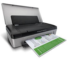 The HP Office Jet 100 Mobile Printer