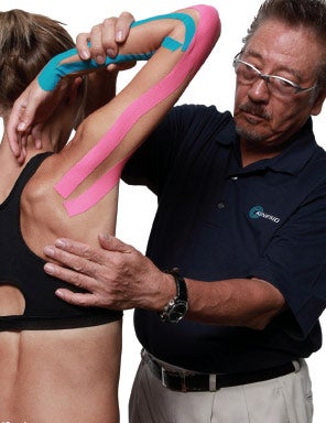 Kinesio tape first rolled out in Japan, but in 2012 CEO Kenso Kase relocated all of the manufacturing to Albuquerque, where Kinesio also has its headquarters.