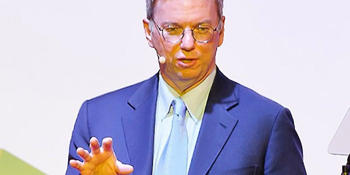 Google's Eric Schmidt to Give $1 Million to Help Tech Savvy Organizations Solve Problems