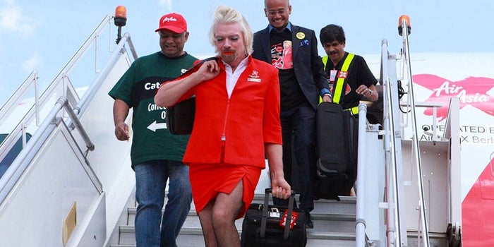 Richard Branson Says Costumes Can Be a Boon for Business
