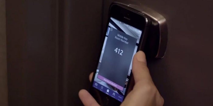 This Major Hotel Chain Now Lets You Access Your Room by Smartphone