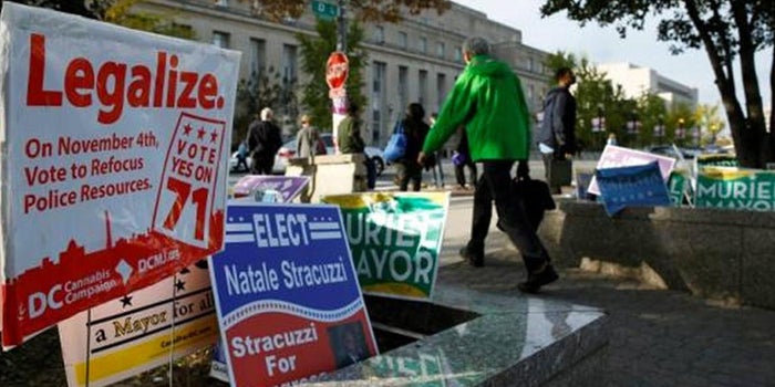 Voters Approve Legal Marijuana in Oregon, Alaska and D.C.