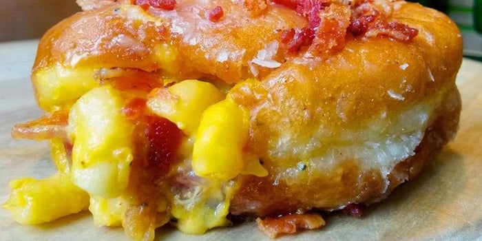 Would You Eat a Doughnut Stuffed With Mac & Cheese?