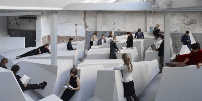 In This Vision of a Healthier Workplace, Sitting Is Not Allowed