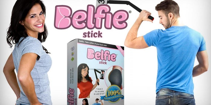 Behold the BelfieStick, an Even Bigger Bummer Than the Selfie Stick