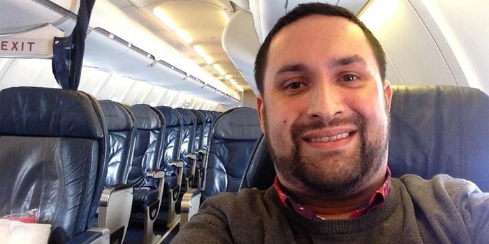 This Guy's Flight Is One He Won't Soon Forget