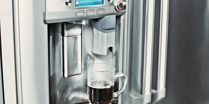 GE Reveals a Fridge That Serves Up Piping Hot Coffee