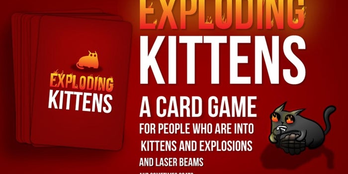 This 'Exploding Kittens' Card Game Is Blowing Up on Kickstarter