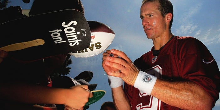 Drew Brees: Saint for Small Business