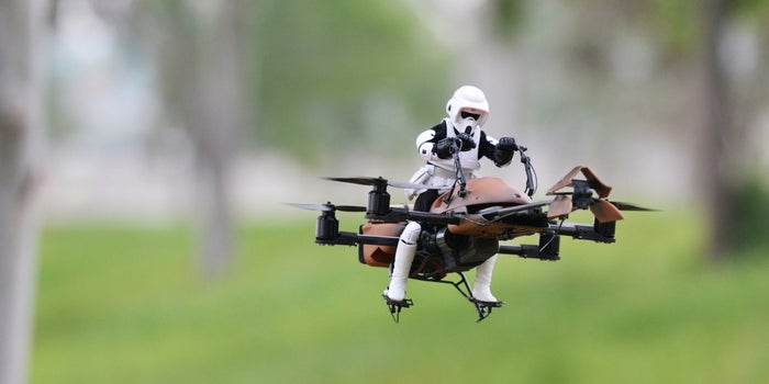 Star Wars + Drones = Dreams Come True