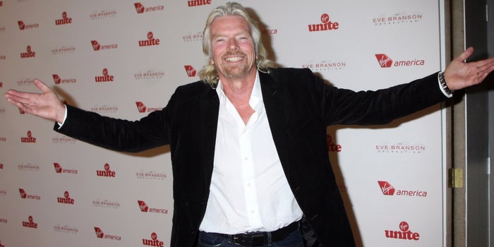 Richard Branson Reveals His 6-Word Motto That's Motivated His Billion-Dollar Career