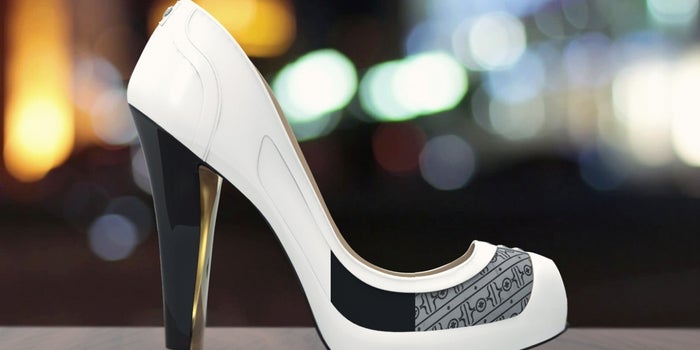 These High-Tech High Heels Change Color With the Click of an App