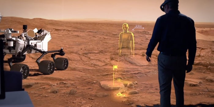 How Microsoft's HoloLens Could Boost the Race to Colonize Mars