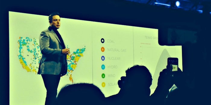 Elon Musk Unveils Clean, Green Batteries to Power the World