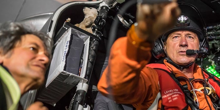 Explorer Attempts Longest Solo Trip in a Solar-Powered Aircraft
