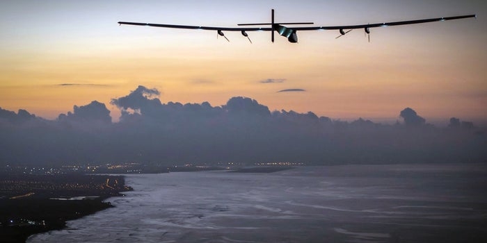 Solar-Powered Plane Halts Its Around-the-World Journey Due to Battery Problems