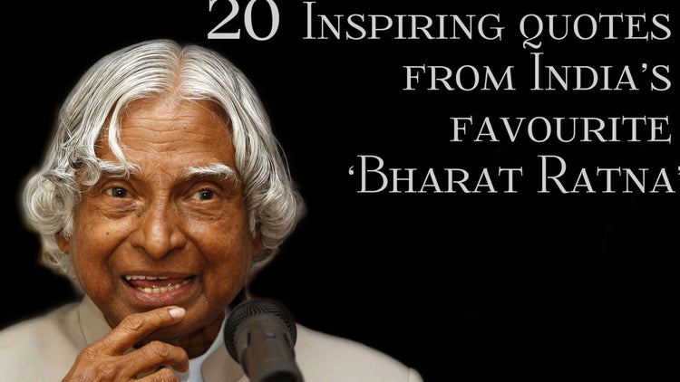 Dr APJ Abdul Kalam: 20 Inspiring quotes from India's 