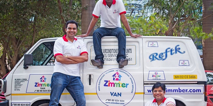 On-demand home services start-up Zimmber bags $2M from 4 top-notch VC firms