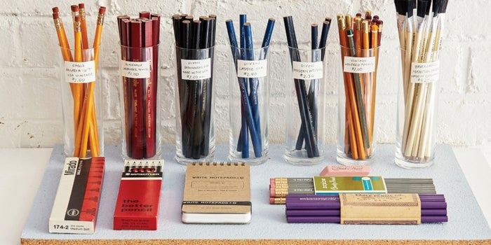 How a New York Storefront Points Out the Joy of the Pencil