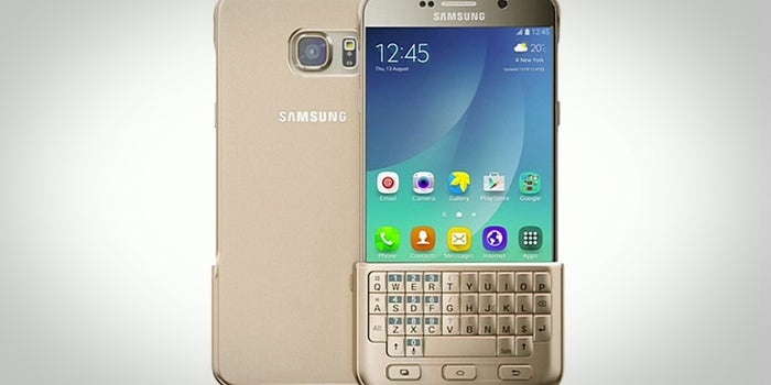 Samsung Unveils a Keyboard Cover for Its Latest Phones