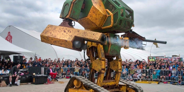 The Robot Battle of Your Childhood Dreams Is Actually Happening
