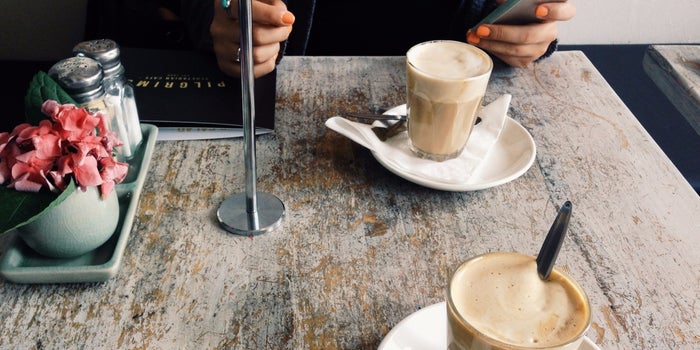 Brewing business over a cup of coffee