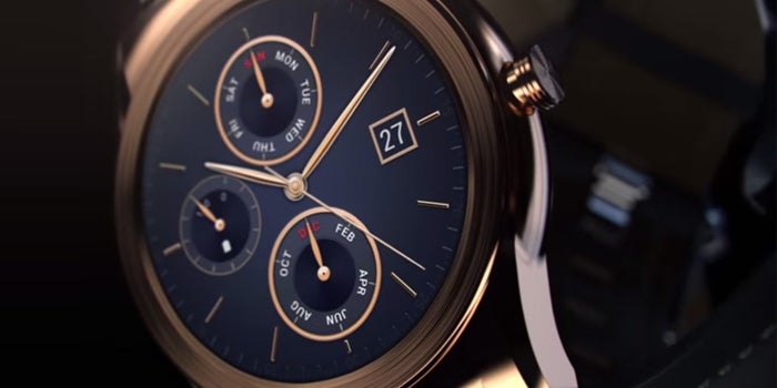LG Just Rolled Out a $1,200 Gold Smartwatch