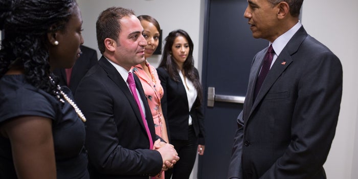 Entrepreneur Ziad Sankari Distinguished At The White House