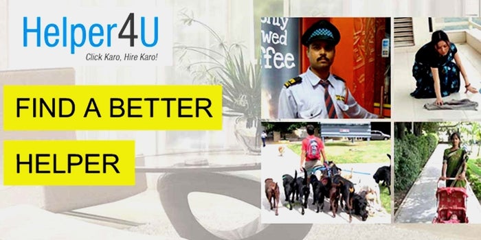Helper4U aspires to be the Naukri.com for semi and unskilled workers