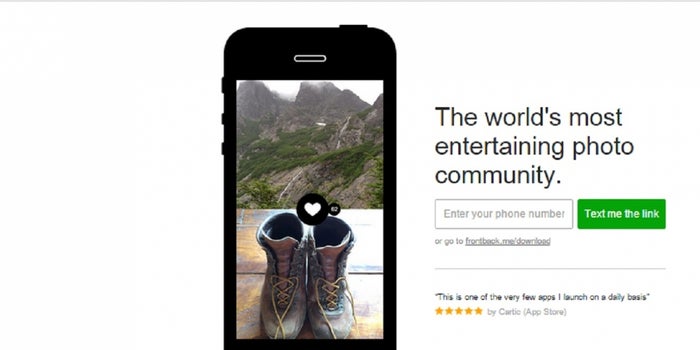 Back From The Dead: Selfie App Frontback Says Goodbye And Comes Back Again