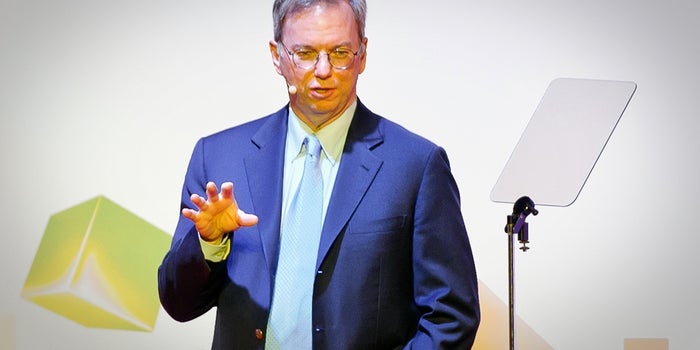 Alphabet's Eric Schmidt: Gmail Is 'Far More Secure' Than Government Systems