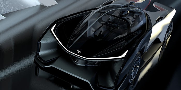 Faraday Future Shows Off Its Wild Electric Car Concept