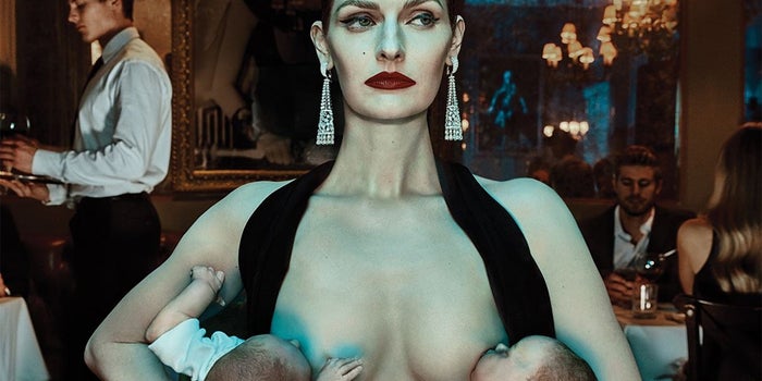 With Orgying Models and Public Breastfeeding, Are Equinox's Latest Ads a Desperate Ploy or Pure Genius?