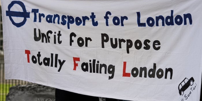 London Cabbies Crowdfund to Fight Uber