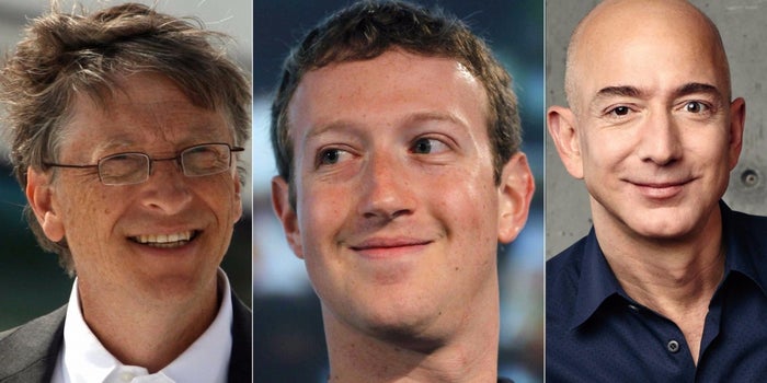 Entrepreneurs Rank High Among the 50 Wealthiest People in the World