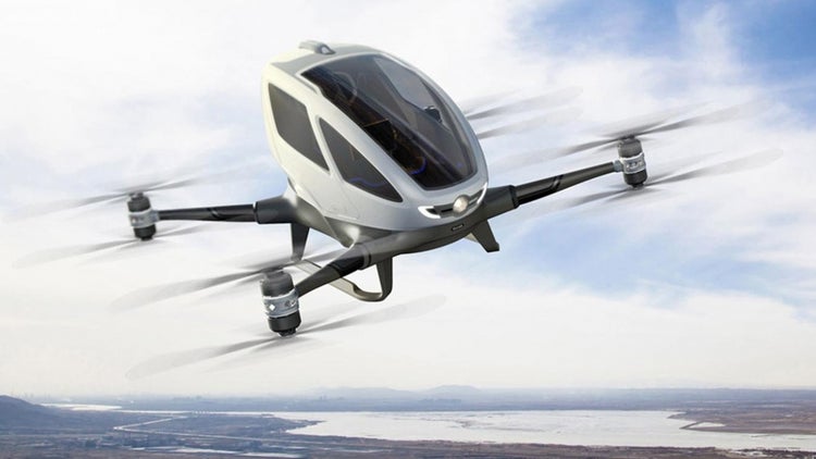 CES 2016 Highlights: Autonomous Aerial Vehicle Ehang 184