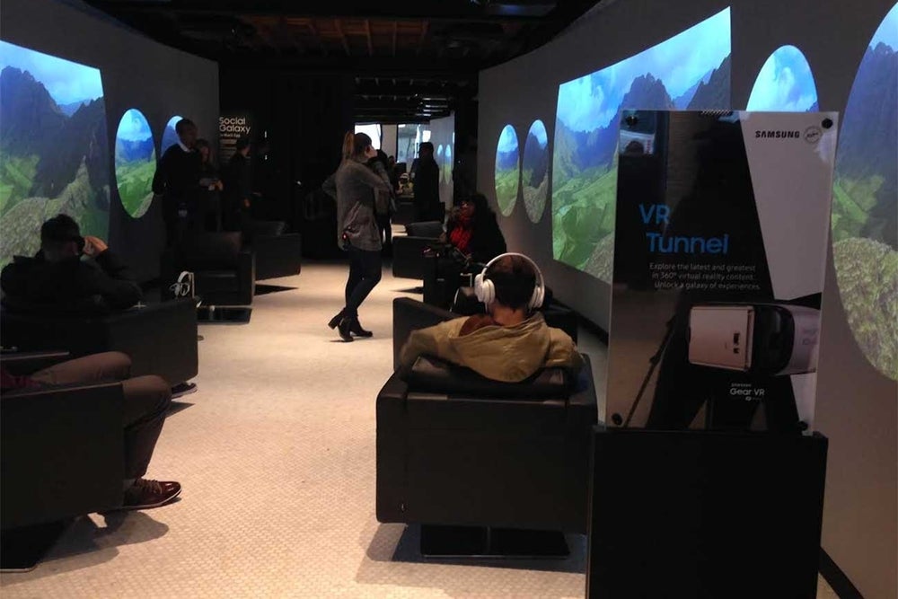 We Took a Tour of Samsung's Cool Tech-Infused Space in NYC