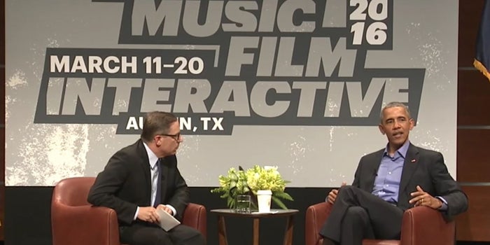 At SXSW: Barack Obama's Call to Action for the Tech Industry