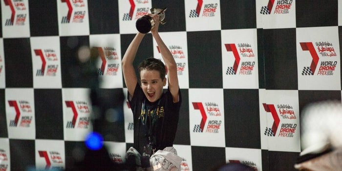 British Teen Vrooms His Way To Victory At World Drone Prix 2016