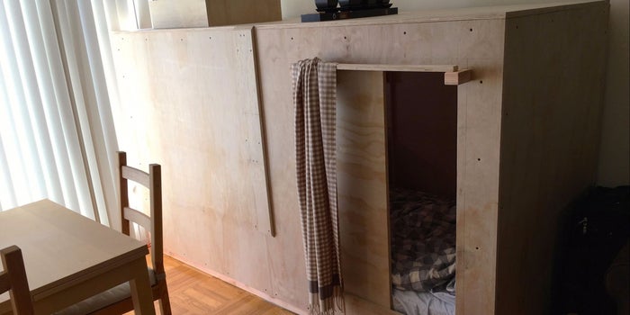 San Francisco Rent Is So Insane, This Guy Lives in a Box for $508 a Month