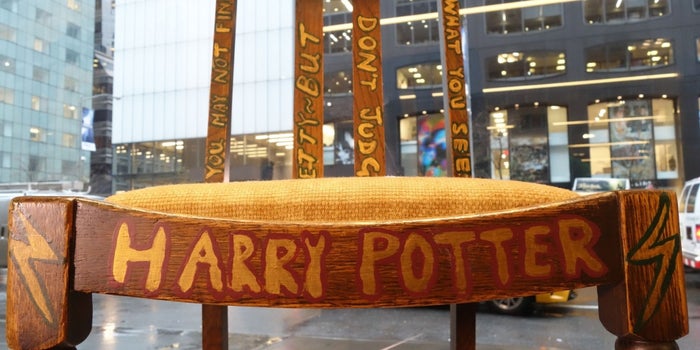 J.K. Rowling's Chair Fetches Eye-Popping Amount at Auction