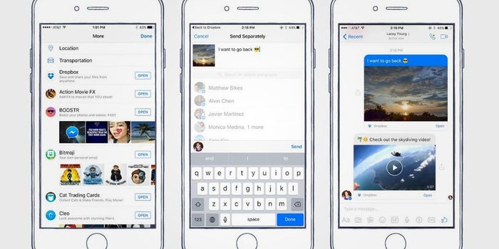 New Dropbox Feature Lets You Share Files on Facebook Messenger
